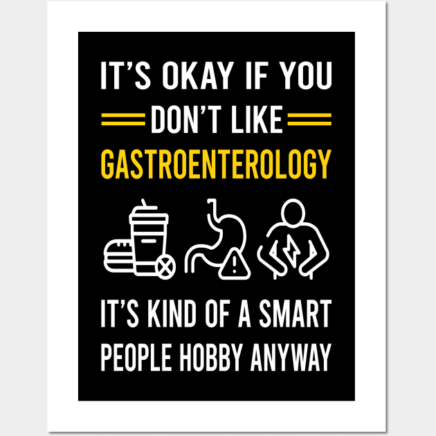 Smart People Hobby Gastroenterology Gastroenterologist Wall Art by Bourguignon Aror